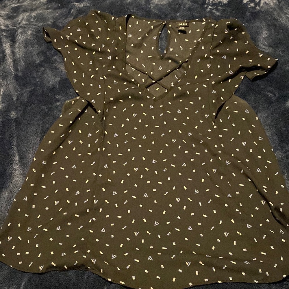 Torrid Flowy top. Size 1.
